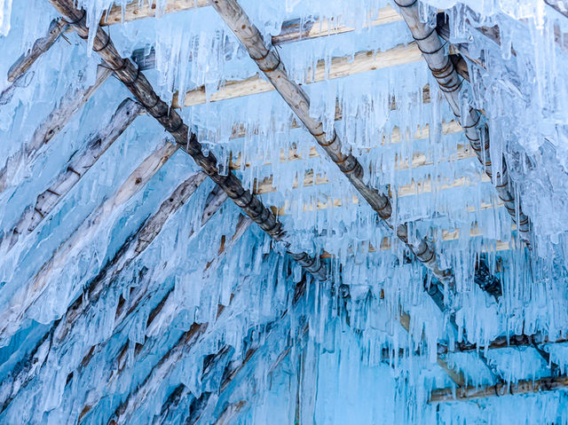幻想の世界へ！支笏湖氷濤まつり❄️🧊