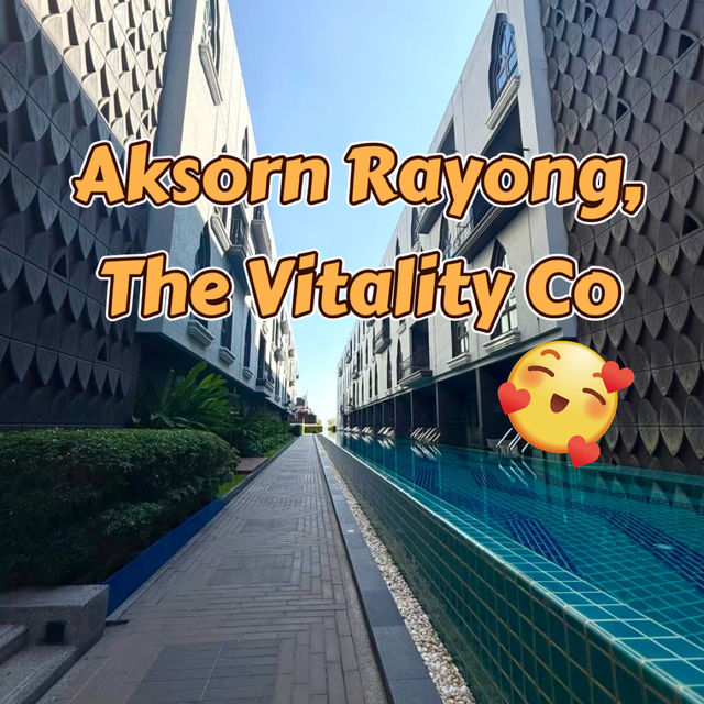 สไตล์ไทย! ติดทะเล Aksorn Rayong, The Vitality Co