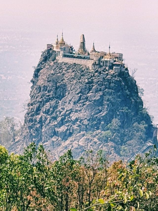 Watching the View from Mount Popa National Park: A Window to Myanmar’s Soul