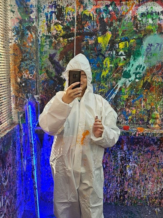 Splash of Color at Paint Rabbit Seongsu: Art Meets Play