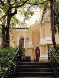 香港⛪️打卡坐落在中環市區的古英式教堂