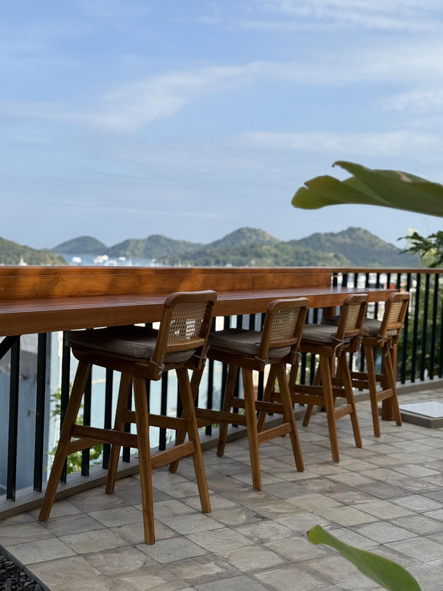 Best view cafe right beside my hostel