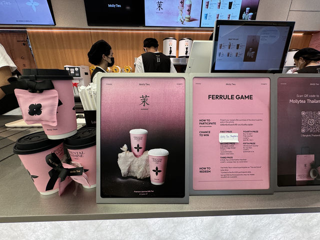 Molly Tea @ Centerpoint Siam Square – Milky Elegance in a Cup