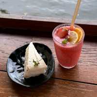spacious estate cafe