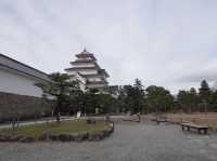 🏯 A Graceful Start to Our Journey – Tsurugajo Castle Charm
