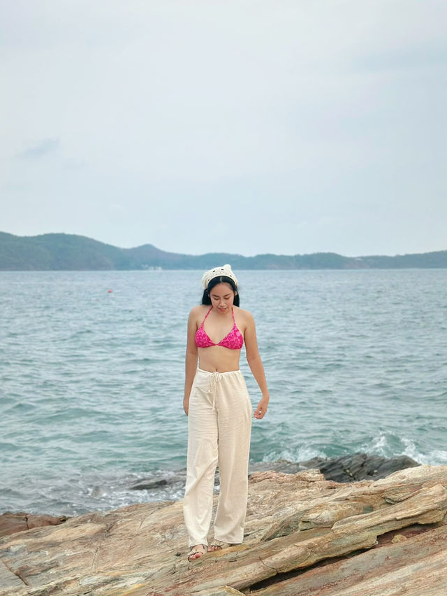 เขาแหลมหญ้า หมู่เกาะเสม็ด | ระยอง 🍍🏝️⛰️