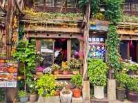 I came to this ancient town in Jiangnan, and I instantly fall in love with it