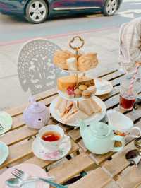 런던 거리에서 즐기는 afternoon tea☕️