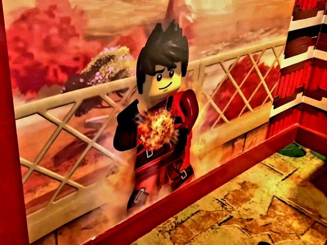 Awesome Ninjago themed room in Legoland Malaysia