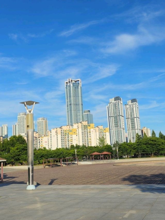 송도 이쁘고 여유로운 해돋이공원