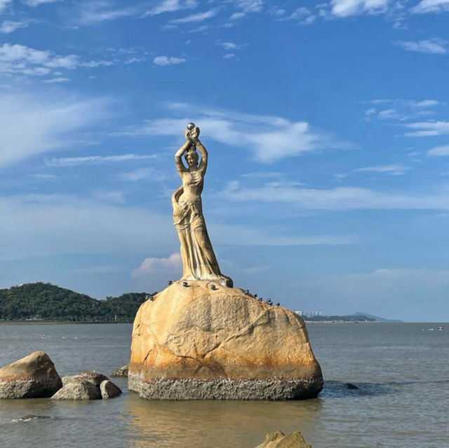 【中国/珠海/漁女神像】