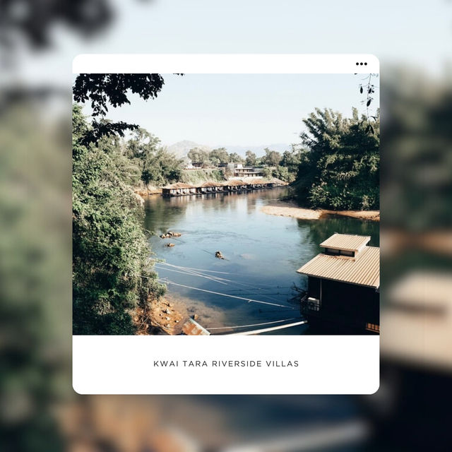 Kwai Tara Riverside Villas – วิลล่าริมแม่น้ำแคว Kwai Tara Riverside Villas – วิลล่าริมแม่น้ำแคว