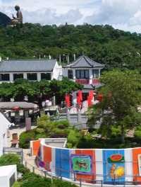 พาชมหมู่บ้านนองปิง📍Ngong Ping Village 🇭🇰