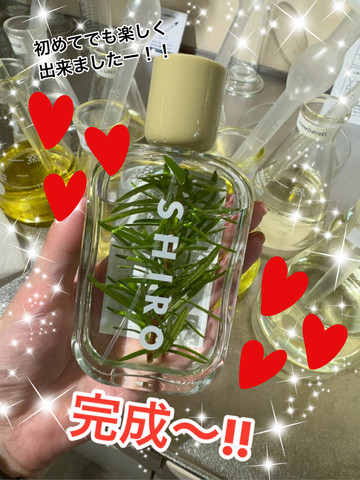 SHIRO 韓国 ソンス オリジナルフレグランスミスト スズラン 韓国/ソウル】SHIRO Seongsuでオリジナルフレグランスミスト作り