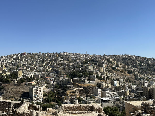 🌟 Amman Citadel Viewpoint – Amman, Jordan