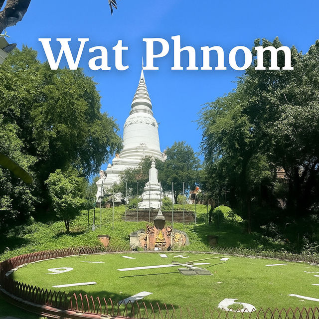 เที่ยววัดพนม (Wat Phnom) กรุงพนมเปญ 