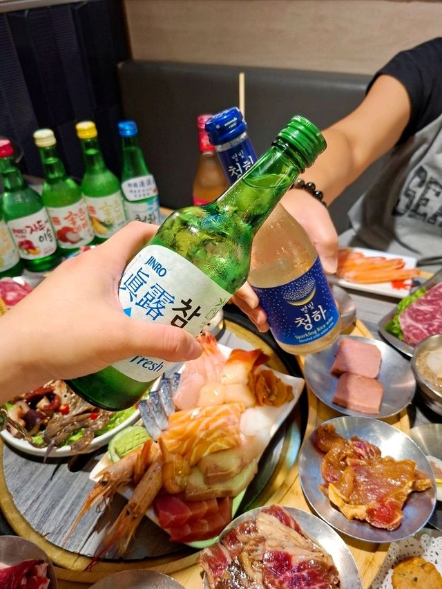 海鮮刺身、燒肉任你吃！韓燒大叔超值