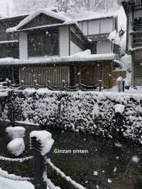 Ginzan onsen สวยสุดในทริปนี้☃️🎌