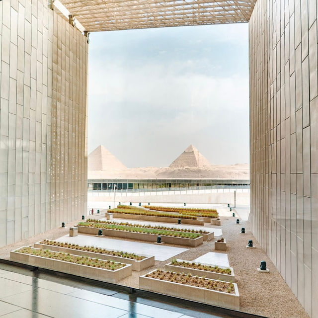The Grand Egyptian Museum 🏜️☀️🐫🇪🇬