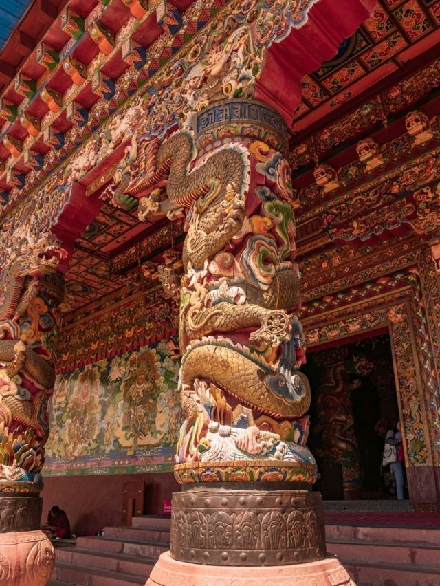 “Whispers of Faith at Muli Grand Monastery”