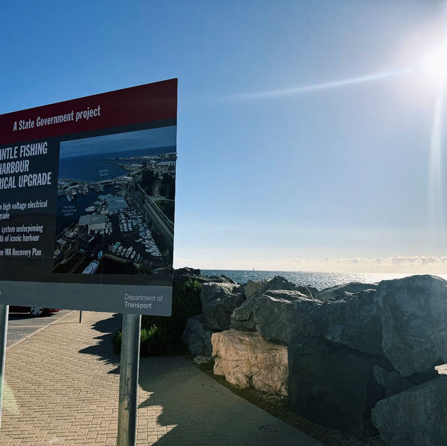 Strolling through Fremantle