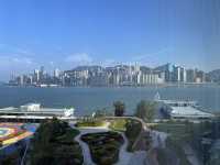 靚爆房間賞維港晴天美景