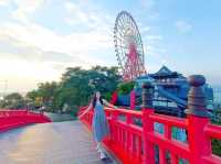 Sunset in Sun Wheel