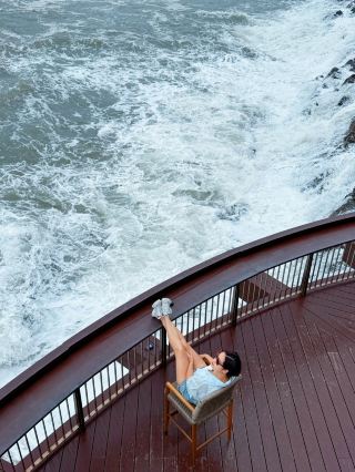 惠東日出灣無敵海景打卡地  