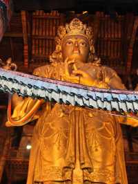 Migjid Janraisig Sum - Big Copper Statue