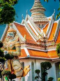 泰國鄭王廟🇹🇭昭披耶河畔遇見最迷人的光影建築