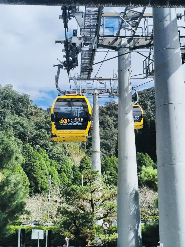 南投｜日月潭纜車必體驗 讓你心跳加速，一覽湖光山色的浪漫風景