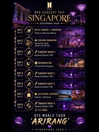 BTS ARIRANG Singapore 2026 — Complete Concert Trip Guide.