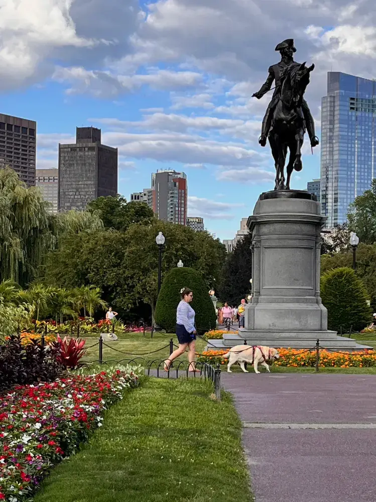 波士頓公共花園 (Boston Public Garden) – 波士頓市中心的絕美公園。