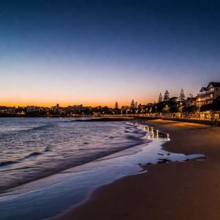 Sunset Walk at Manly Beach
