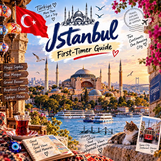 🕌 Путеводитель для тех, кто впервые в Стамбуле 🇹🇷
