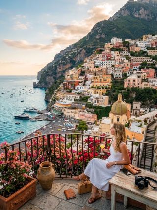 イタリア、ポジターノ
