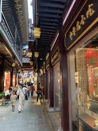 Shuttle in Shanghai between ancient and modern, past and future