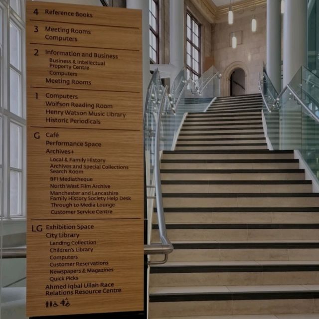 📗知識的寶庫📚Manchester Central Library