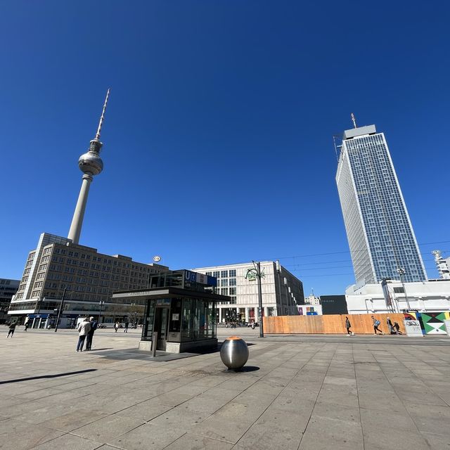 Alexanderplatz… Center Plaza of Berlin❤️