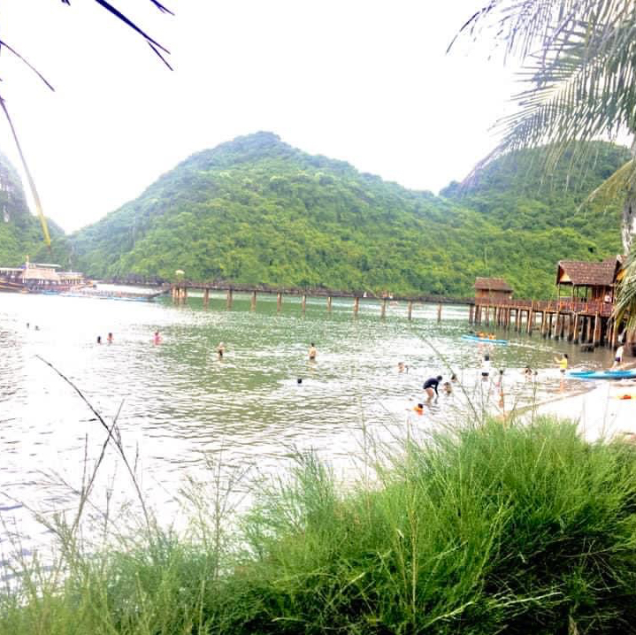 Cát bà một ngày đầy nắng và gió 