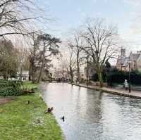 Tranquil Day in Bourton-on-the-Water