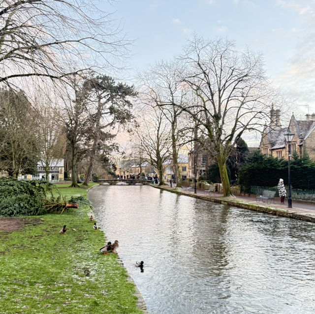 Tranquil Day in Bourton-on-the-Water