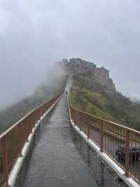 Crossing into the clouds 