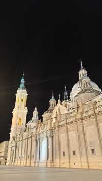 📍 Zaragoza by Night – Illuminated Landmarks & Lively Tapas Streets 🌙✨