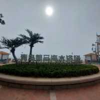 Qingdao, finally walking, relaxing on the beach