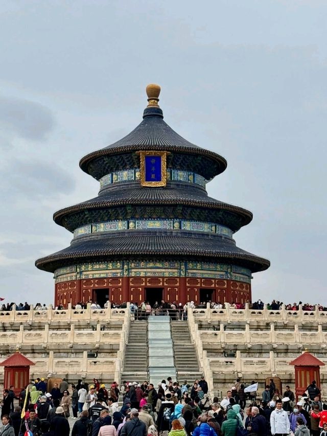 🌌 Harmony Between Earth and Sky – Temple of Heaven, Beijing