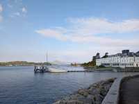 Skye Bridge and the village of Kyleakin 