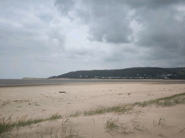 Dunes of fun in Ynyslas, Wales.