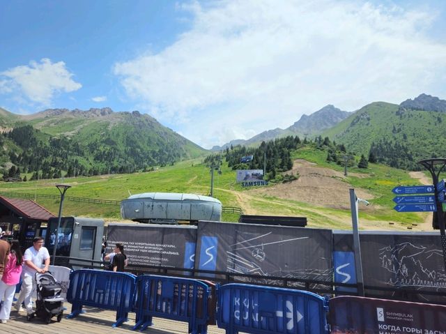 Shymbulak — Where the City Meets the Mountains 🏙️🏔️
