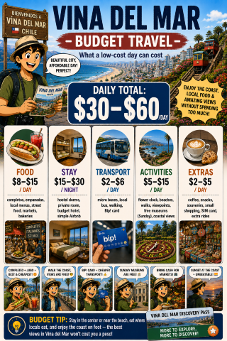 🗺️Vina del Mar for Every Budget